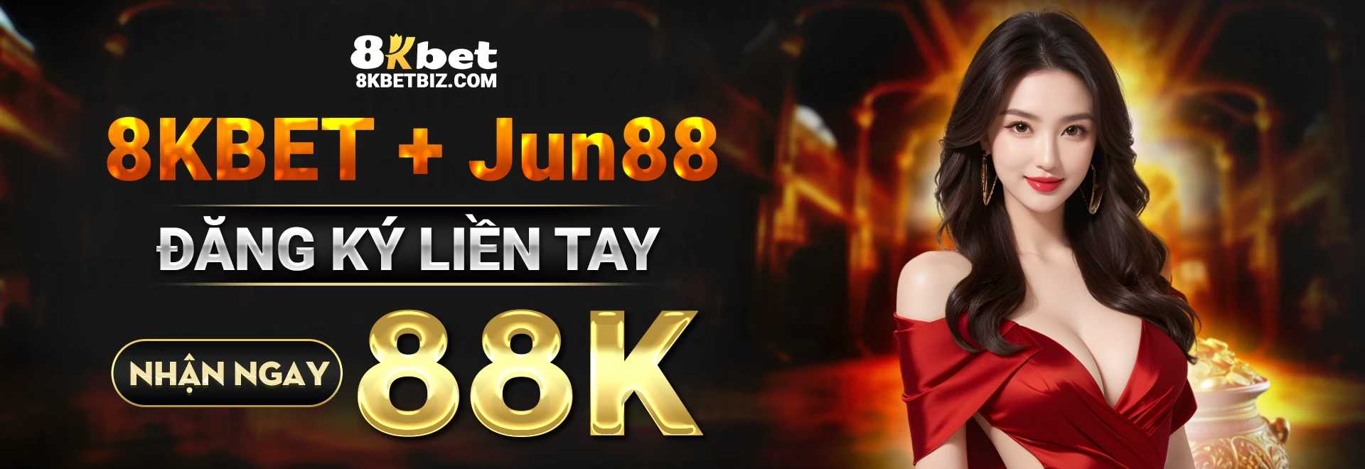 8kbet tặng hội viên mới 88k đồng hành jun88