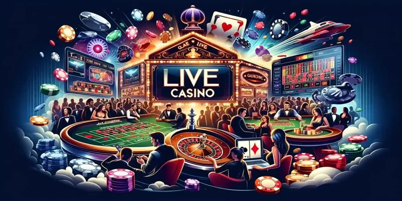 Tận hưởng thế giới đầy màu sắc Live Casino 8KBET