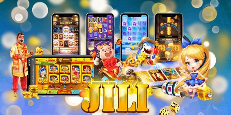 Jili là đối tác hợp tác nổi tiếng với các slot game đa dạng